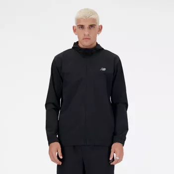 New Balance Men’s Hooded Blazer: Zip Jacket for Fall/Winter