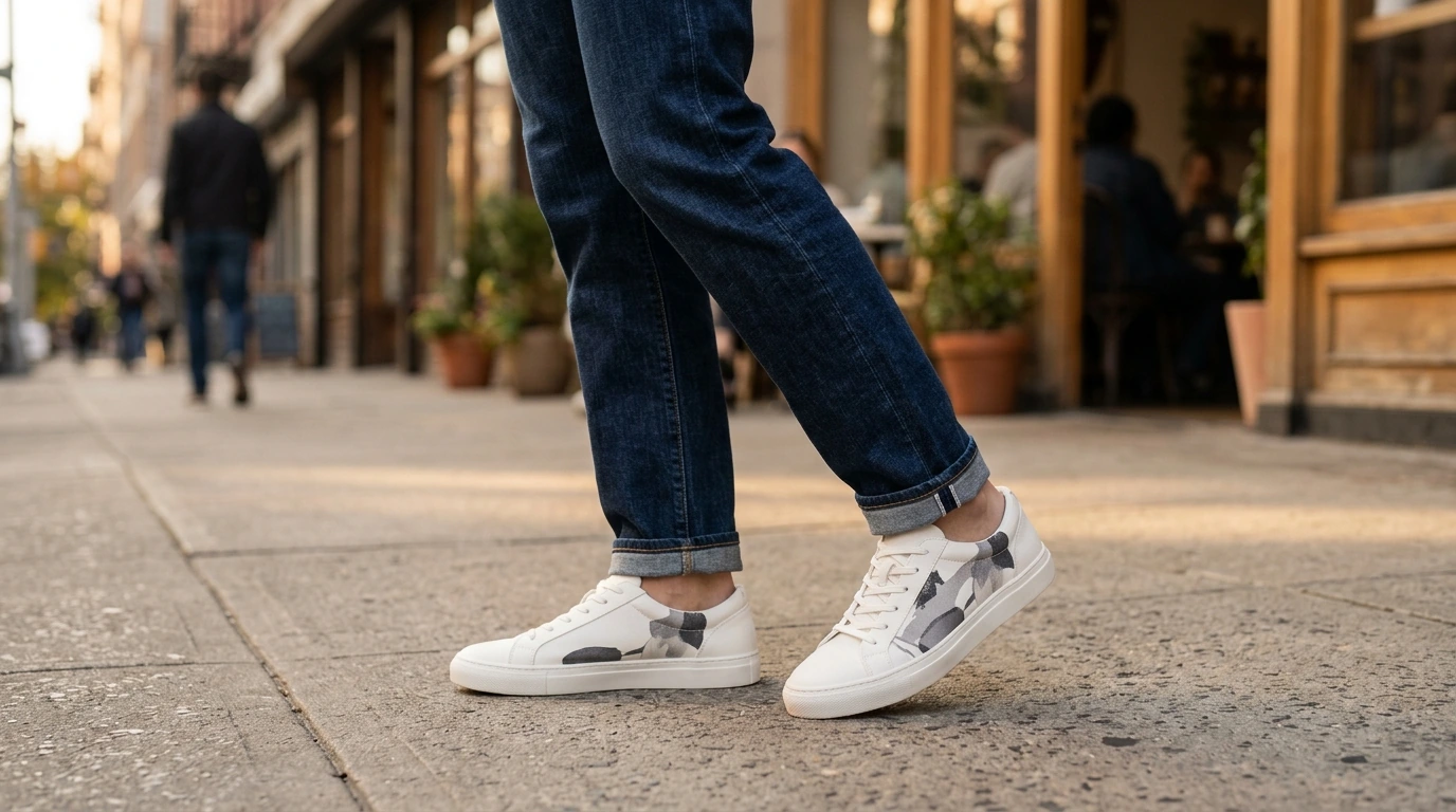 Nike Men’s White Print Sneakers: Style, Comfort & Care